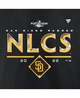 Men's Fanatics Black San Diego Padres 2022 Division Series Winner Locker Room T-shirt