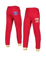 Men's Starter Scarlet San Francisco 49ers Blitz Fleece Jogger Pants