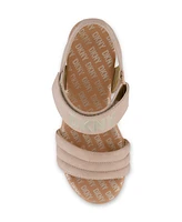 Dkny Little Girls Open Toe Wedge Sandals