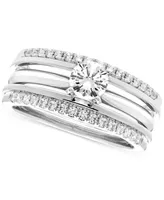 Diamond Ring Enhancer (1/4 ct. t.w.) in 14k White Gold