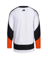 Men's adidas White Philadelphia Flyers Reverse Retro 2.0 Authentic Blank Jersey