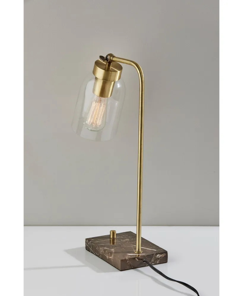 Adesso Bristol Desk Lamp - Antique