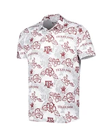 Men's Reyn Spooner White Texas A&M Aggies Performance Polo Shirt