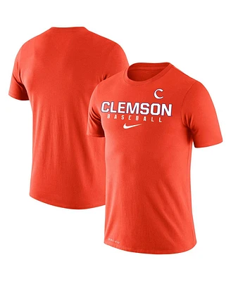 Men's Nike Orange Clemson Tigers Baseball Legend Performance T-shirt