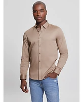 Guess Men's Luxe Stretch Long Sleeves Shirt
