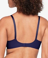 Warners No Side Effects Underarm-Smoothing Comfort Wireless Lightly Lined T-Shirt Bra 1056