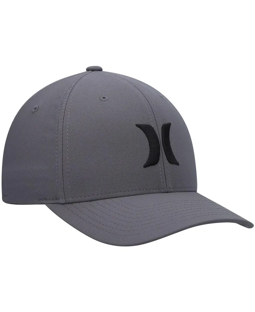 Men's Hurley Gray One and Only H2O-Dri Flex Hat