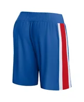 Men's Fanatics Royal Philadelphia 76ers Referee Iconic Mesh Shorts