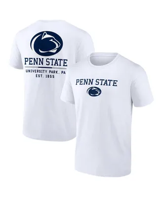 Men's Fanatics White Penn State Nittany Lions Game Day 2-Hit T-shirt