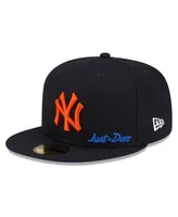 Men's New Era x Just Don Navy York Yankees 59FIFTY Fitted Hat