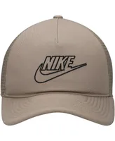 Men's Nike Khaki Classic99 Futura Trucker Snapback Hat
