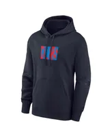 Men's Nike Blue Barcelona Fleece Pullover Hoodie