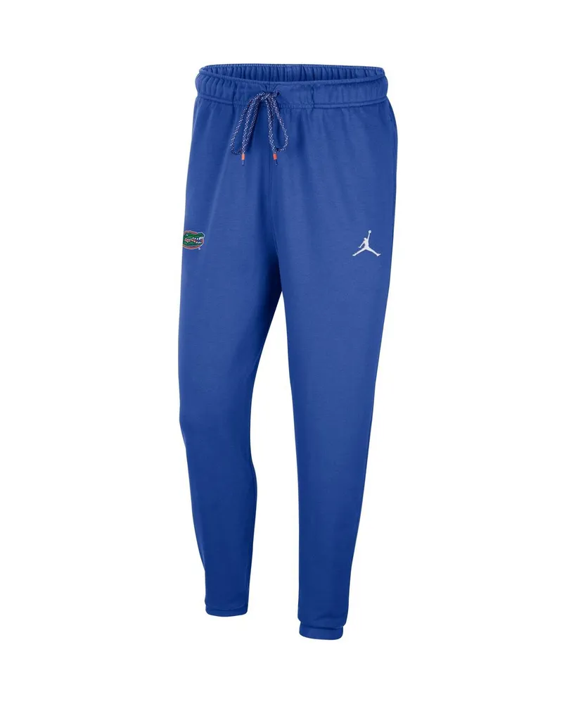 Men's Jordan Royal Florida Gators Logo Travel Fleece Pants