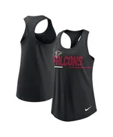 Women's Nike Black Atlanta Falcons Team Name City Tri-Blend Racerback Tank Top