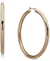 Dkny Large Hoop Earrings, 2.4"