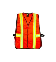Industrial Safety Vest with Reflective Stripes