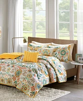 Intelligent Design Nina Reversible Quilt Set, King/California King