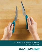 Rachael Ray Professional Multi Shear Kitchen Scissors with Herb Stripper and Sheath Set, 2 Piece