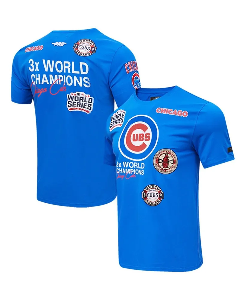 Men's Pro Standard Royal Chicago Cubs Championship T-shirt