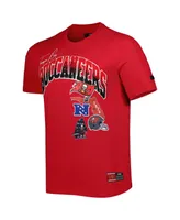 Men's Pro Standard Red Tampa Bay Buccaneers Hometown Collection T-shirt