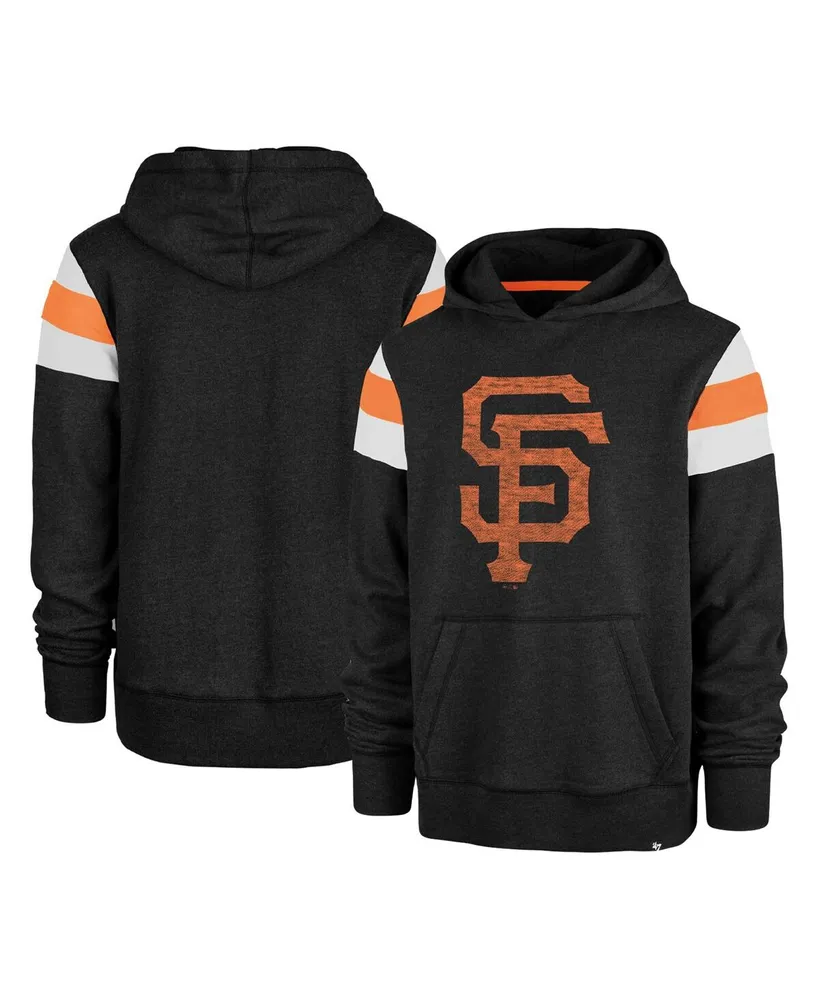 Men's '47 Brand Black San Francisco Giants Premier Nico Pullover Hoodie