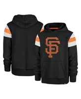 Men's '47 Brand Black San Francisco Giants Premier Nico Pullover Hoodie