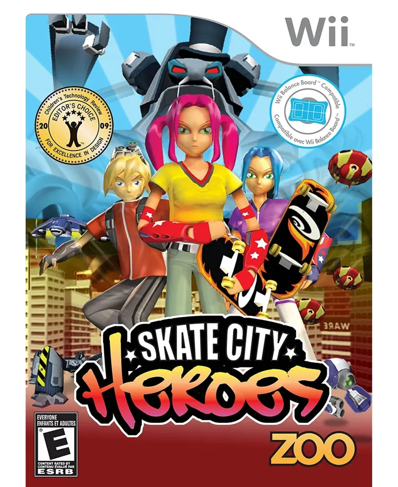 Zoo Games Skate City Heroes - Nintendo Wii