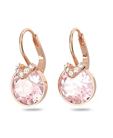 Swarovski Crystal Round Cut Bella V Drop Earrings