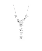Swarovski Crystal Butterfly Lilia Y Necklace