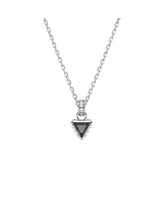 Swarovski Crystal Triangle Cut Stilla Pendant Necklace