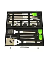 20-Piece Stainless-Steel Bbq Tool Kit