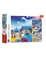 Trefl Red 3000 Piece Puzzle - Greek holidays