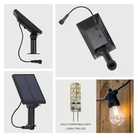 Brightech Ambience Pro 3.5" 2-Watt Solar Panel for Brightech's Ambience Pro Solar String Lights