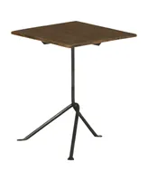 Coaster Home Furnishings 20" Mango Wood Square Accent Table with Tripod Legs