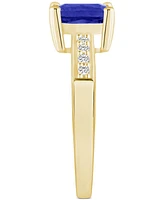 Tanzanite (1-5/8 ct. t.w.) & Diamond (1/8 14k Gold