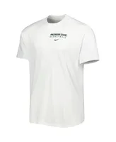 Men's Nike White Michigan State Spartans Basketball Movement Max90 T-shirt