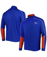 Men's Columbia Royal Florida Gators Shotgun 2.0 Omni-Wick Quarter-Zip Jacket