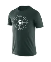 Men's Nike Michigan State Spartans Basketball Icon Legend Performance T-shirt