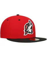 Men's New Era Red Erie SeaWolves Authentic Collection Team Alternate 59FIFTY Fitted Hat