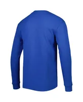 Men's Dunbrooke New York Mets Royal Maverick Long Sleeve T-shirt