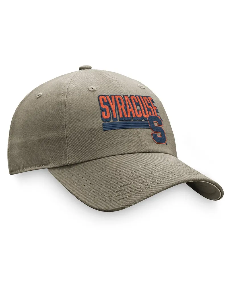 Men's Top of the World Khaki Syracuse Orange Slice Adjustable Hat