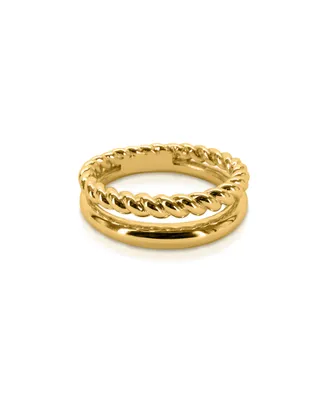 Oma The Label Pheonix Ring 18k Gold- Plated Brass - Gold