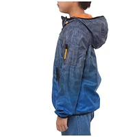Little and Big Boys Lightweight Windbreaker hooded Jacket