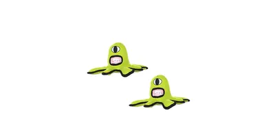 Tuffy Alien Green, 2-Pack Dog Toys