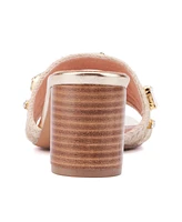 New York & Company Raquelle Women's Wood Heel Mule