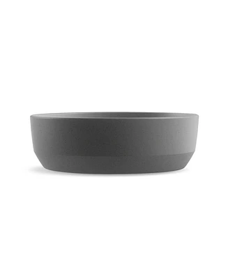 Abode Homewares Bevel Wheat Polypropylene Medium Bowl, Set of 2