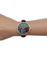 Olivia Pratt Soft Band Butterflies Dial Women Watch