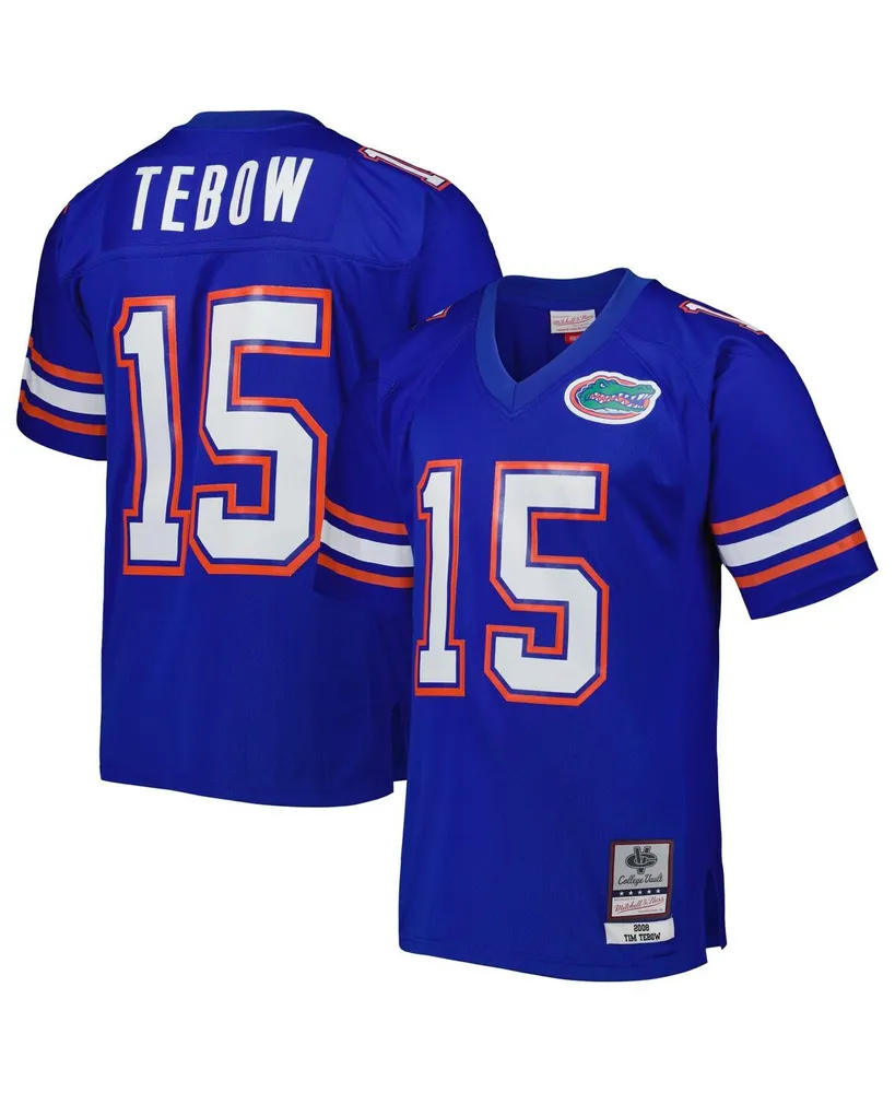 Men's Mitchell & Ness Tim Tebow Royal Florida Gators Big and Tall Legacy Jersey