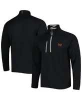 Men's Zero Restriction Black Kentucky Derby Z500 Quarter-Zip Jacket