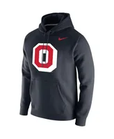 Men's Nike Ohio State Buckeyes Vintage-Like School Logo Pullover Hoodie